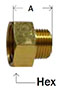 Rigid - FGH x Male Pipe Diagram
